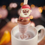 Santa And Bell Hot Chocolate Spoon, thumbnail 2 of 3