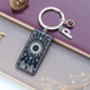 The Sun Tarot Card Personalised Keyring Whimsigoth. Witchy Accessories, thumbnail 6 of 9