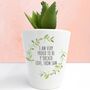 Personalised Plant Pot For Mum, thumbnail 1 of 2