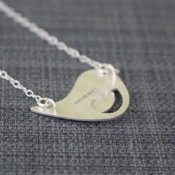 Sterling Silver Watercolour Small Bird Necklace, 3 of 3