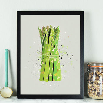 Broad Beans Vegetable Kitchen Print, 3 of 8