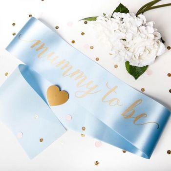 Baby Shower Sash Mummy To Be By Team Hen | notonthehighstreet.com