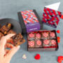 'King Of Hearts' Luxury Brownie Gift, thumbnail 2 of 2