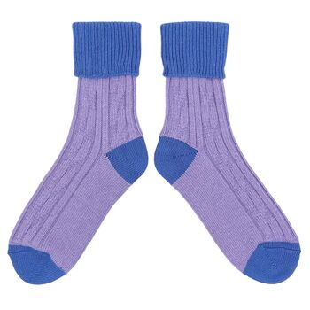 Cashmere Blend Slouch Socks, 6 of 12