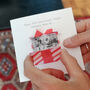 Personalised Anniversary Origami Hidden Photo Card, thumbnail 2 of 4