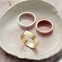 Personalised Chunky Script Ring, thumbnail 2 of 6