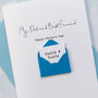 Personalised Dad Best Friend Father's Day Envelope Card, thumbnail 2 of 5