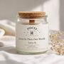 Pisces Birthday Gift Funny Zodiac Scented Candle, thumbnail 1 of 6