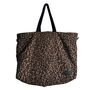 Brown Leopard Print Tote Bag, thumbnail 3 of 6