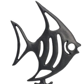 Fish Iron Ornament 37cm, 8 of 11