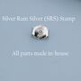 Sterling Silver Wolf And Moon Stud Earrings, thumbnail 7 of 11