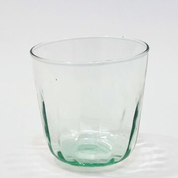 Recycled Glass Fluted Tumblers | 300ml | Set Four/Six, 2 of 2