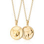 Cat Heads And Tails Coin Necklace, thumbnail 12 of 12