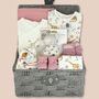 The Cutest Safari New Baby Gift Set Hamper, thumbnail 1 of 7