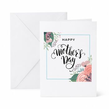 Mother’s Day Flower Wreath Card, 7 of 7