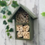 Personalised Handmade Two Tier Bee Hotel, thumbnail 12 of 12