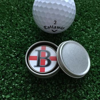 Personalised Initial St George Golf Ball Marker, 3 of 4