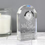 Personalised Glass Mr And Mrs Clock Gift, thumbnail 2 of 2