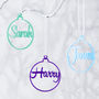 Personalised Bauble Christmas Decoration, thumbnail 1 of 4
