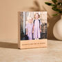 Personalised School Photo Wooden Block, thumbnail 1 of 4