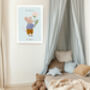Be Brave Mouse Nursery Art Print, thumbnail 3 of 3