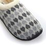 Millie Grey Heart Women's Slippers Indoor/Garden Shoes, thumbnail 8 of 9