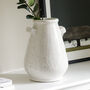 White Vase With Handles, thumbnail 1 of 3
