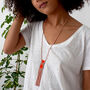 Melako Beaded Necklace, Beadworks Kenya, thumbnail 2 of 4