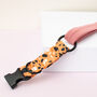Pink Orange Terrazzo • Padded Dog Collar, thumbnail 6 of 7