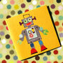 Robot Greetings Card, thumbnail 3 of 5
