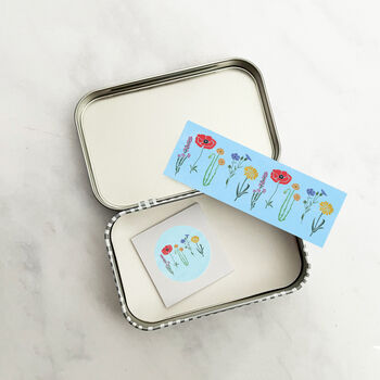 Personalised Teacher Gift Tin With Wildflower Seeds, 3 of 9