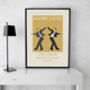 Mr And Mr Personalised Wedding Print, thumbnail 4 of 4