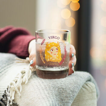 Personalised Star Sign Zodiac Glass, 2 of 8