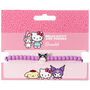 Hello Kitty Purple Beaded Bracelet With Kuromi Charm, thumbnail 5 of 5
