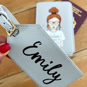 Personalised Holiday Passport Holder Travel Wallet, 7 of 10