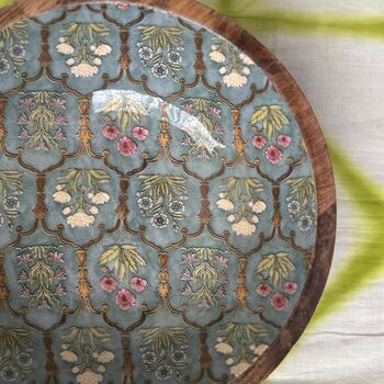 Fruit Bowl/ Wooden Key Storage Bowl Set Of Two, 3 of 11
