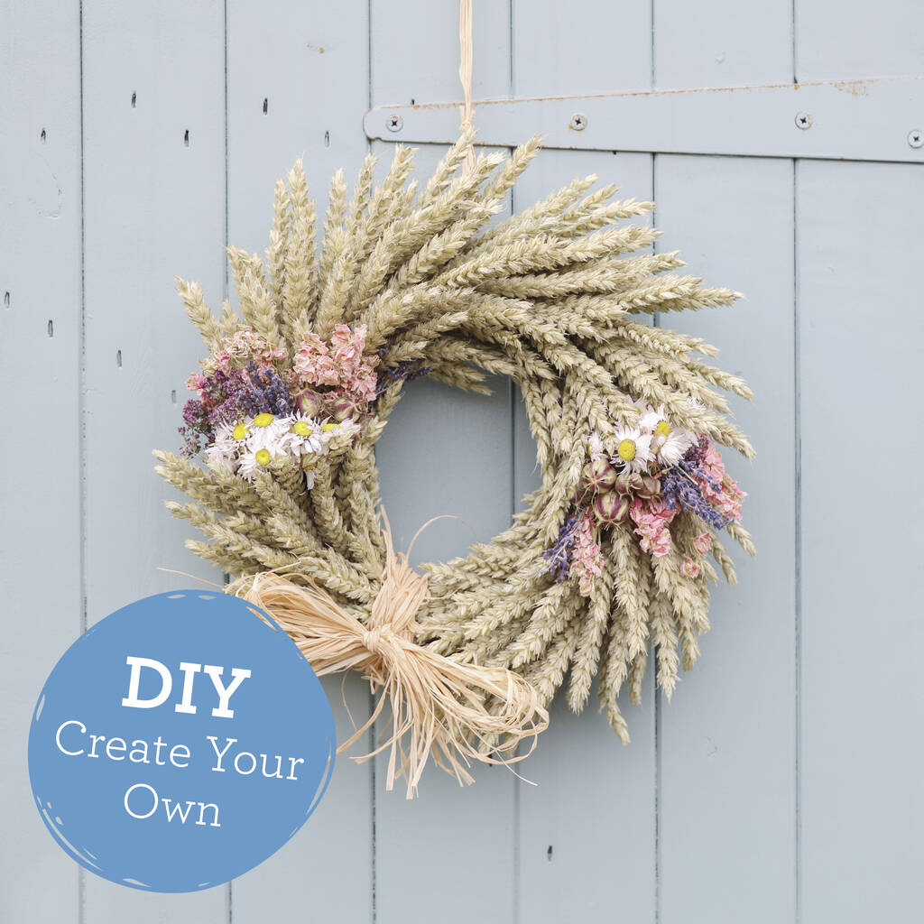 Create Your Own Dried Flower Wreath, 1 of 12