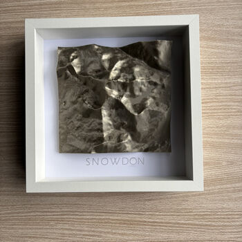 Snowdon 3D Printed Map, 4 of 11