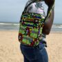 Cross Body Bag Upcycled From Fabric And Plastic Waste, thumbnail 2 of 3