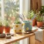 Springtime Floral Felt Pots, thumbnail 3 of 7