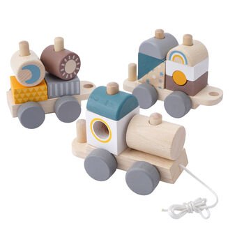 Little Tribe Wooden Stacking Train | Age One+, 3 of 10