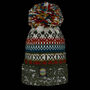 Greenland Nordic Knit Reflective Super Bobble Hat, thumbnail 2 of 3
