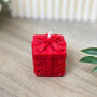 Gift Wrapped Christmas Present Tealight Candle, thumbnail 8 of 10