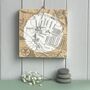 Father's Day Pub Map Print On Wood, thumbnail 2 of 8