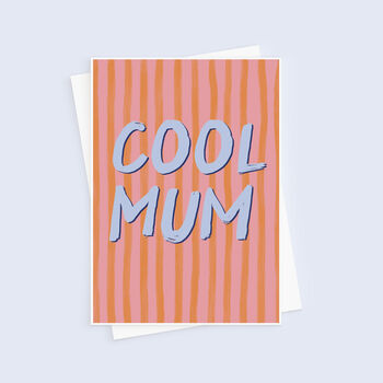 Modern Cool Mum Mother's Day Card, 3 of 4