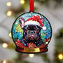 French Bulldog Dog Tree Decoration, thumbnail 1 of 6
