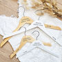 Personalised Wedding Dress Hanger, thumbnail 2 of 5