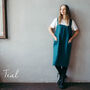 Pinafore Apron | Linen Apron For Artists, thumbnail 10 of 12