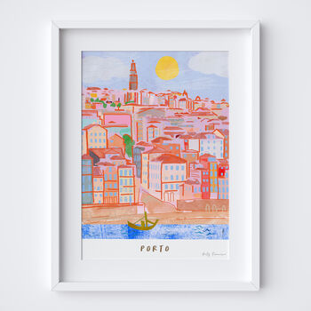 Douro River, Porto, Portugal Travel Print, 3 of 6