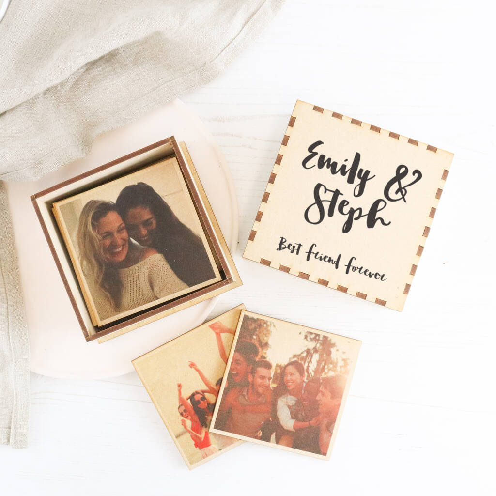 personalised photos in a box for her by glb graphics